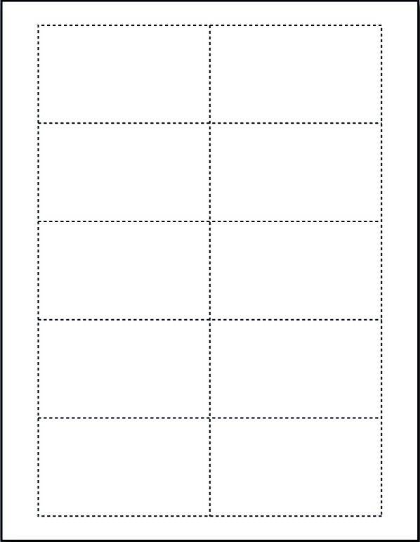 How To Make A Blank Card In Word