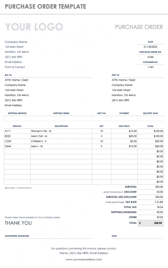 13 Free Business Receipt Templates Smartsheetsmartsheet Simple Printable Receipt Templates