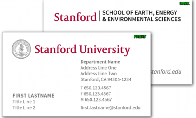 graduate student business cards template