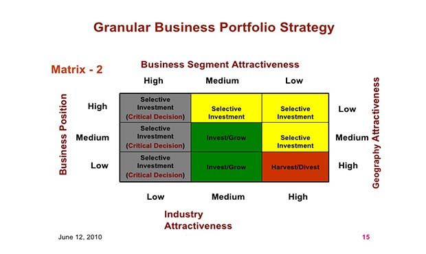 granular business portfolio template free