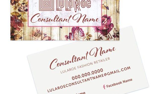lularoe business card template