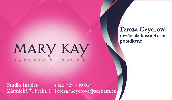 mary kay business card ideas