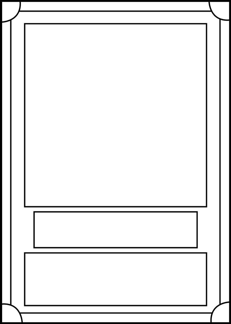 free blank trading card templates