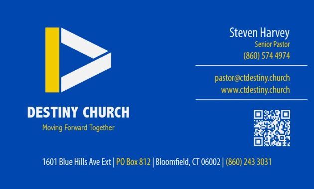 church business cards templates free