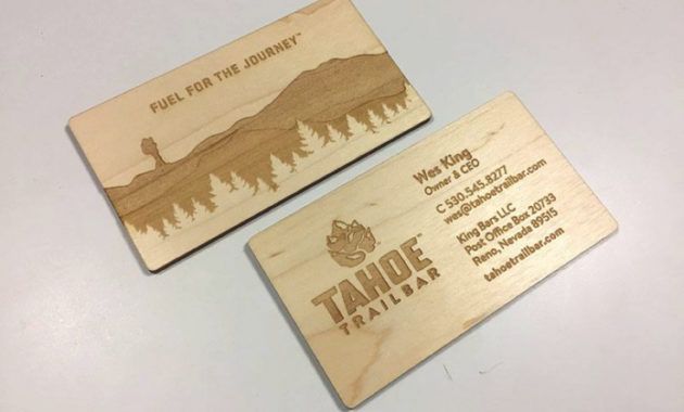 engraving business cards example