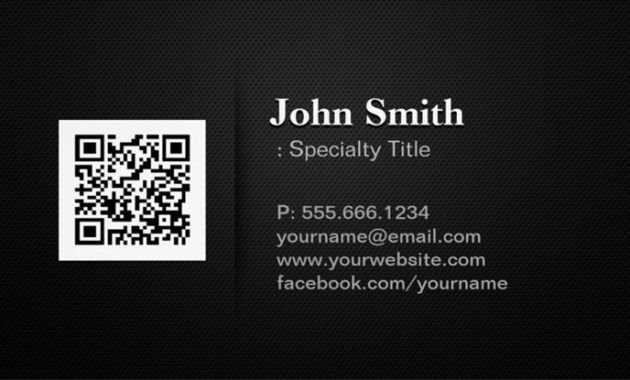 qr codes business cards