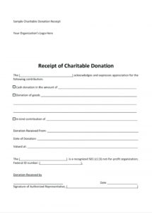 editable 026 template ideas non profit receipt donations receipts new tax salvation army donation receipt template sample