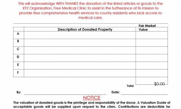 editable 40 donation receipt templates &amp; letters [goodwill non profit] non cash donation receipt template doc