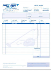 editable cleaning service invoice  designsnprint cleaning service receipt template doc