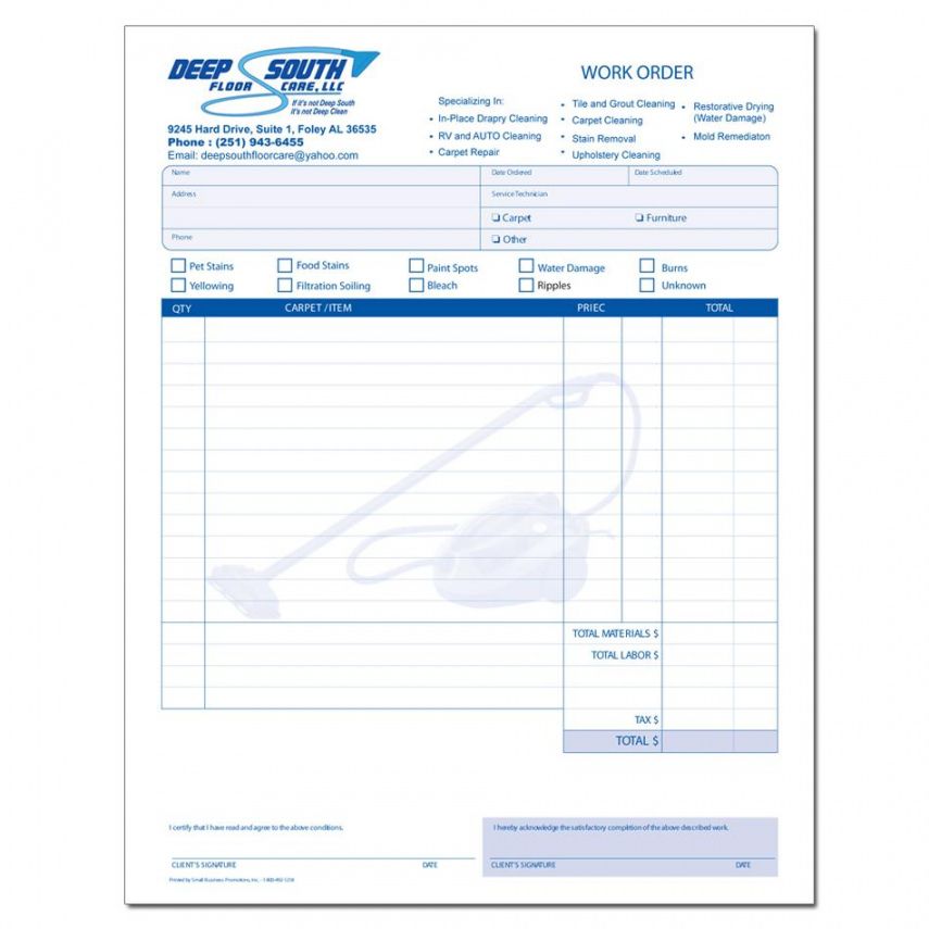 free carpet cleaning receipt  carpet cleaning bill  designsnprint carpet cleaning quotation template pdf