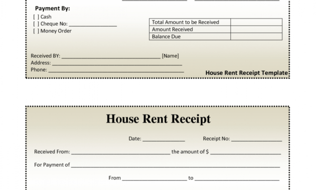 free free house rental invoice  house rent receipt template  doc house rent receipt template doc