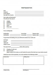 free hotel receipt forms  4+ free documents in pdf hotel accommodation receipt template