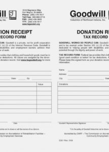 free salvation army donation receipt template download 14 awesome charity clothing donation receipt template pdf