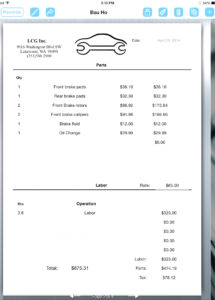 printable auto service invoice template 2  discover china townsf auto service receipt template doc