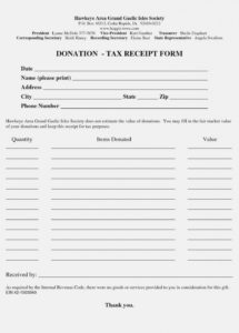 salvation army donation receipt template 15 tax donation receipt salvation army donation receipt template pdf