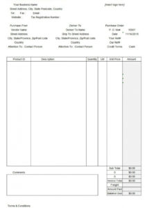 sample of 37 free purchase order templates in word &amp;amp; excel tiling quotation template doc