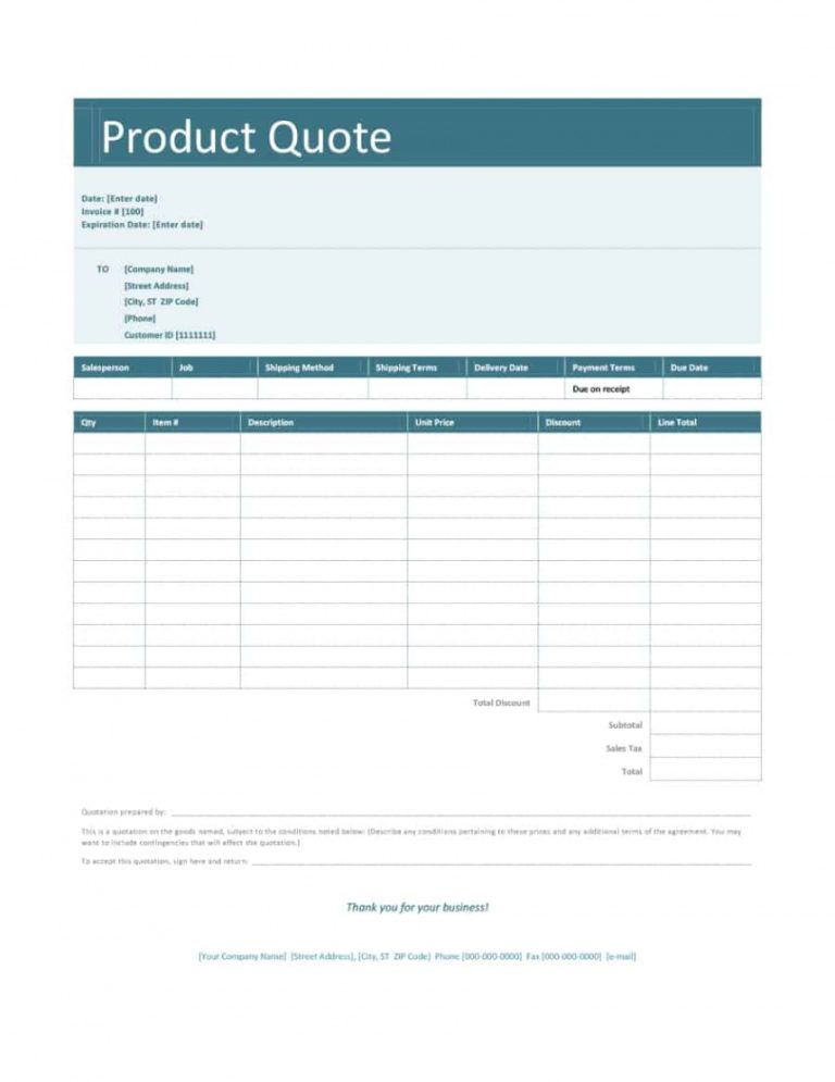 Electrical Lab Quotation Sample of 47 Professional Quote Templates (100% Free Download) Template ...