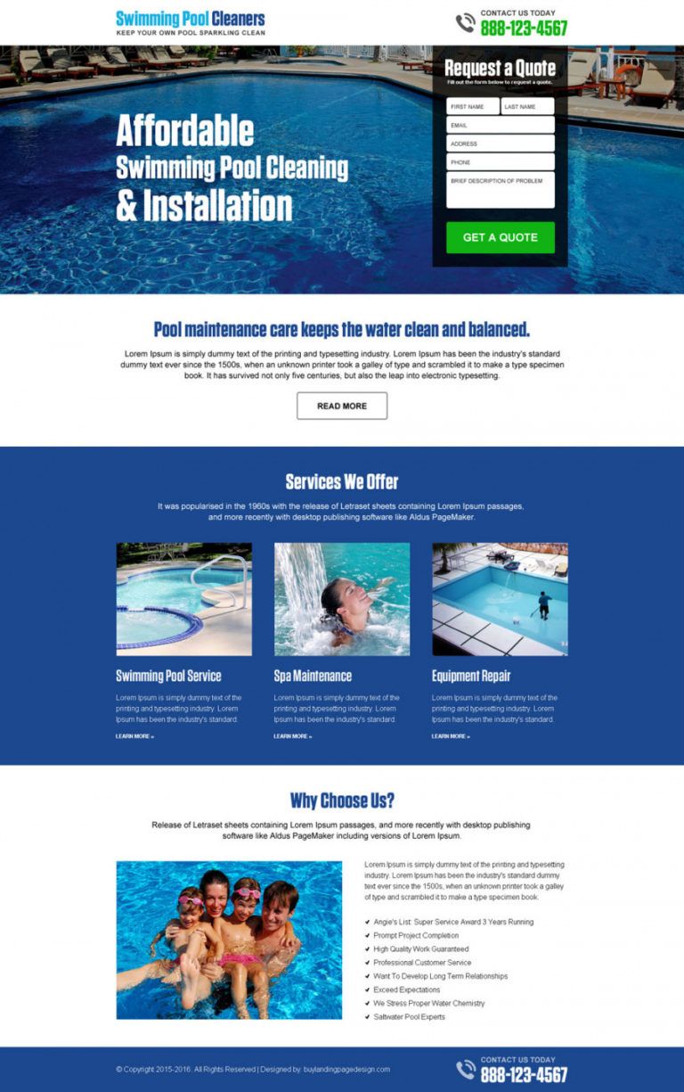 Pool Quotes Invoice Example Swimming Pool Swimming Pool Quote Template Swimming Pool Quotation ...