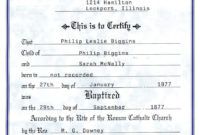 catholic baptism certificate  yahoo image search results  free catholic confirmation certificate template pdf