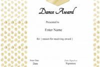 editable 28 images of dance gift certificate template  bfegy dance certificate template examples