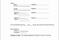editable islamic marriage certificate best of marriage contract form islamic marriage certificate template