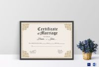 free keepsake marriage certificate design template in psd word keepsake marriage certificate template pdf
