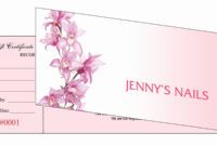 nail salon gift certificate template new free gift certificate nail salon gift certificate template doc