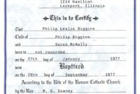 printable catholic baptism certificate  yahoo image search results  free catholic baptism certificate template