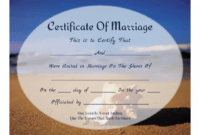 printable free printable  beachy keepsake marriage certificate  all things keepsake marriage certificate template examples