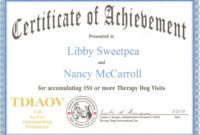 27 images of template service dog in training  unemeuf service dog training certificate template doc