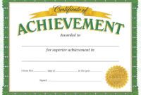 free achievementcertificatetemplatesdownloadpdfprintableacademic academic achievement certificate template examples