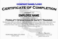 free beautiful forklift certification card template free  best of template forklift certification certificate template