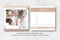 free photography gift certificate template gift certificate template for photographers pdf