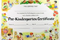printable prek certificates of completion  home &amp;gt; prekindergarten pre kindergarten certificate template doc