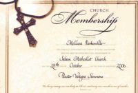 best solutions for church membership certificate template also new church member certificate template pdf