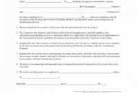 company letter format for project ion new substantial template certificate of substantial completion template excel