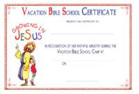 editable vbs certificate templatesencephalos  encephalos  church sunday school certificate template pdf