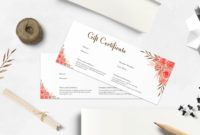 printable gifts certificate templates clean and elegant gifts  etsy cleaning gift certificate template samples