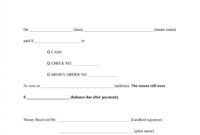 49 printable rent receipts (free templates) ᐅ templatelab receipt template for rent payment pdf