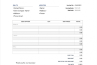 construction invoice template  invoice simple limited company receipt template sample