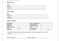 editable 42 printable vehicle purchase agreement templates ᐅ templatelab used car sale receipt template doc