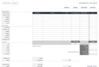 editable 55 free invoice templates  smartsheet medical itemized receipt template pdf