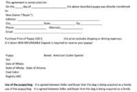 editable dogpuppy bill of sale form free forms &amp;amp; templates puppy deposit receipt template doc