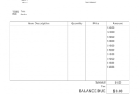 editable free blank invoice templates  pdf  eforms  free fillable roofing company receipt template