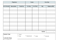 editable medical invoice template 110 download medical insurance receipt template