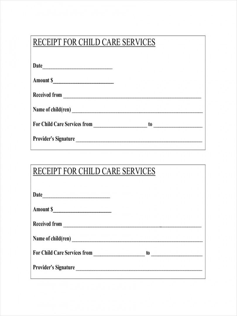 free 9+ daycare receipt examples &amp;amp; samples in pdf  doc dependent care fsa nanny receipt template pdf