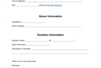 free church donation receipt  word  pdf  eforms  free charitable contribution receipt template pdf