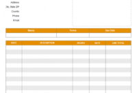 free daycare invoice template child care receipt template