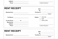 free free rent receipt template  pdf  word  eforms  free monthly rental receipt template pdf