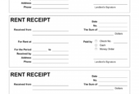 free free rent receipt template  pdf  word  eforms  free rental property receipt template